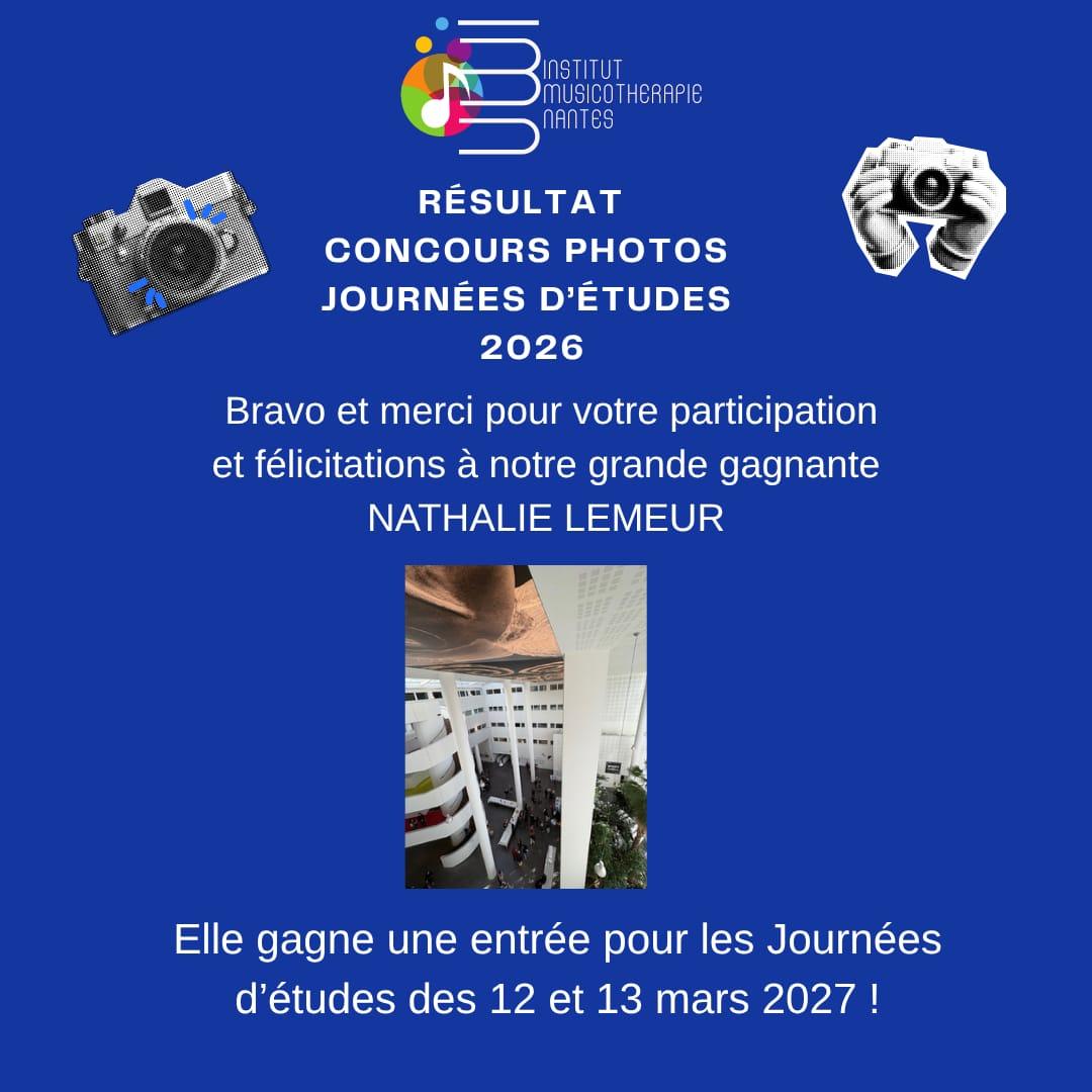Gagnante concours photo